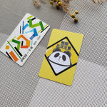 香港原創- 【防水熊貓卡貼紙】八達通卡貼| 悠遊卡貼 |一卡通