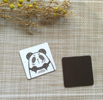 香港原創- 熊貓冰箱貼| 磁石貼 |2個入